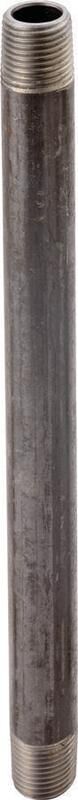 Prosource Steel Pipe Nipple, 1-In X 10-In Male