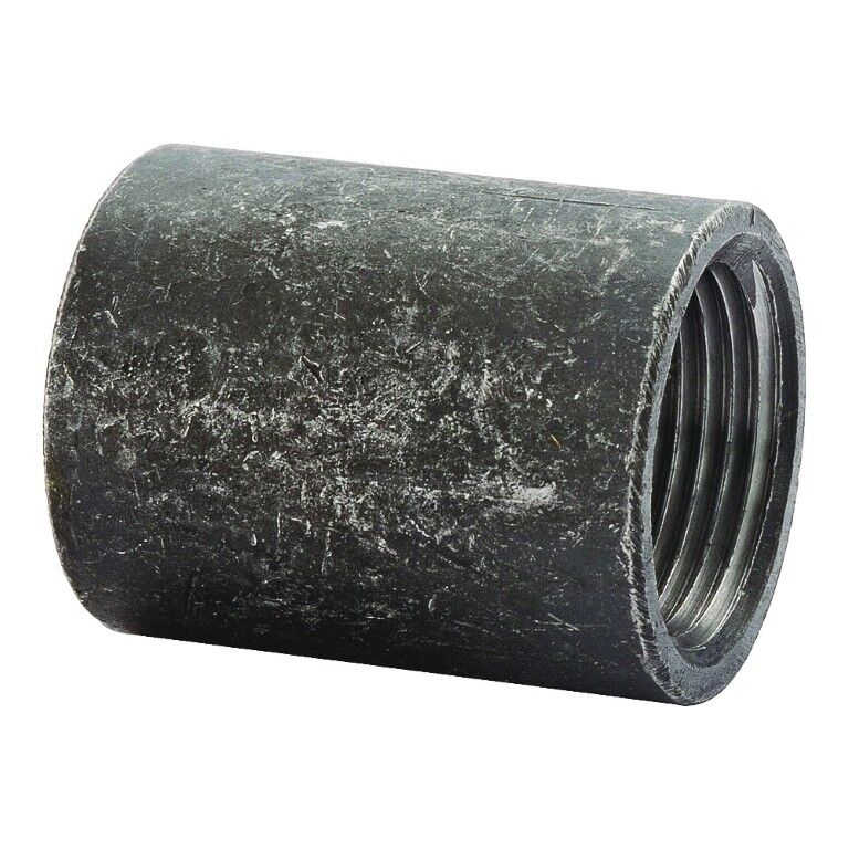 Prosource Malleable Iron Merchant Pipe Coupling, 1-In FIP