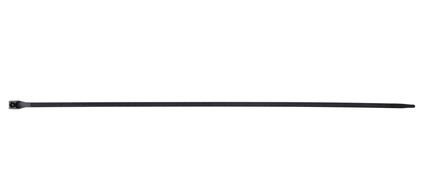Gardner Bender Black Cable Tie, 14-In, 100-Pk