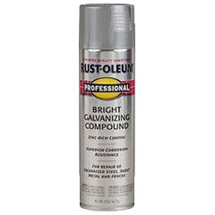 Rust-Oleum Bright Grey Galvanizing Compound Spray, 20-Oz