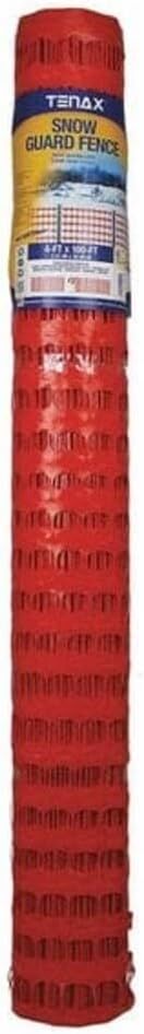 MAT Snow/Safety Fence Orange Plastic 4 x 100-Ft.
