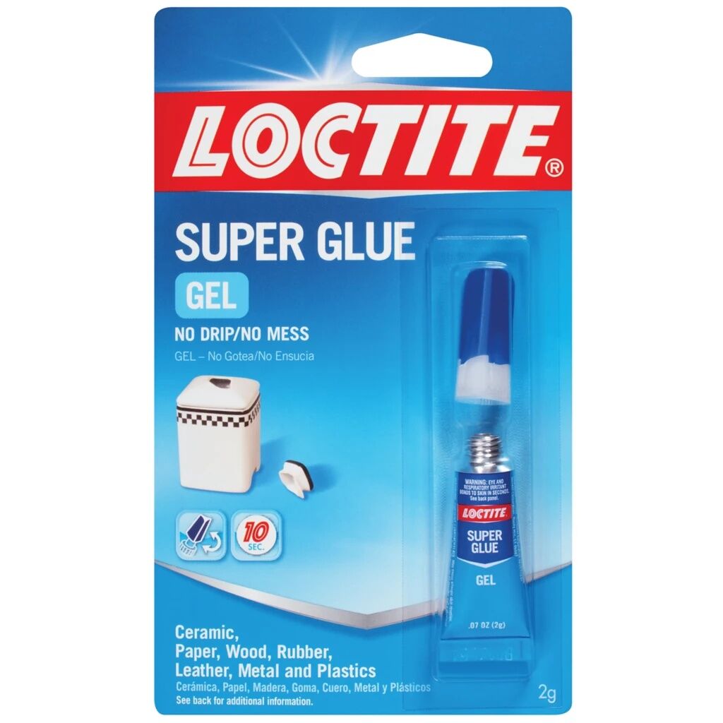 Loctite Super Glue Gel Tubes, .07-Oz