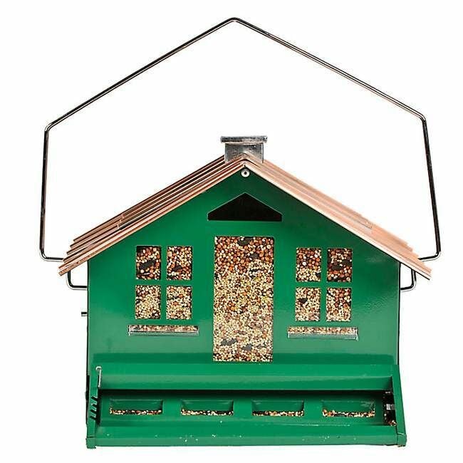 Perky-Pet Squirrel-Be-Gone&Reg; II Home Style Feeder - Green