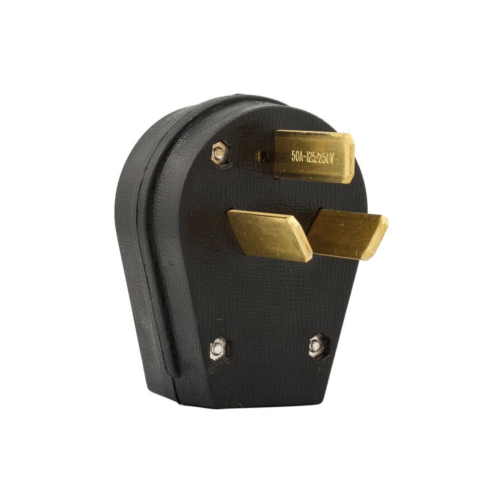 Eaton Arrow Hart Heavy-Duty Universal Nema Power Plug, 10-8 Gauge