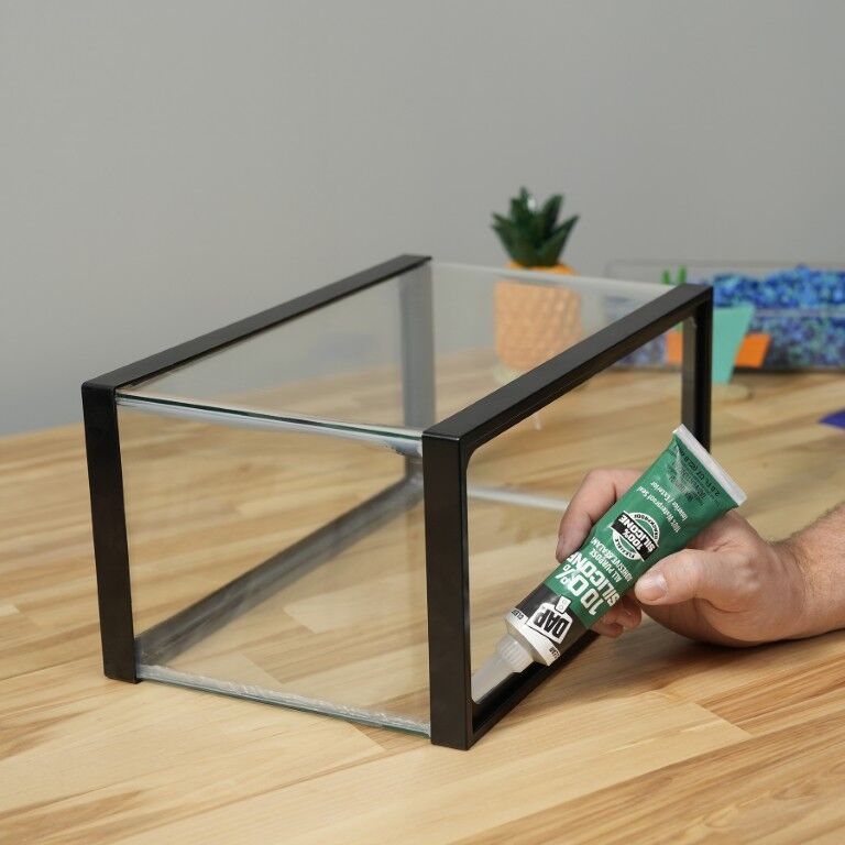 DAP All Purpose 100% Silicone Clear Rubber Adhesive Sealant, 2.8-Oz