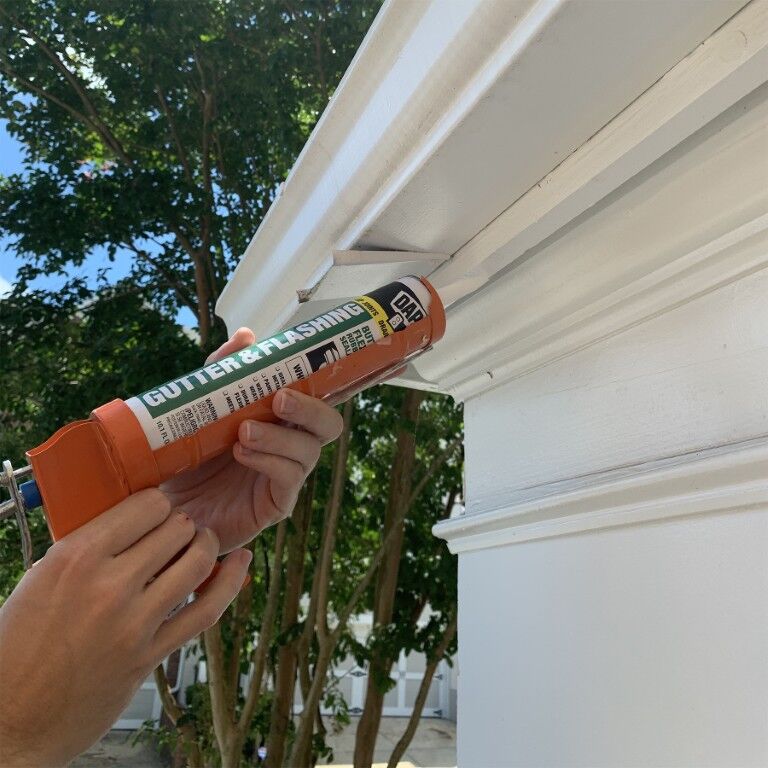 DAP Butyl-Flex Aluminum Gray Gutter & Flashing Sealant, 10.1-Oz