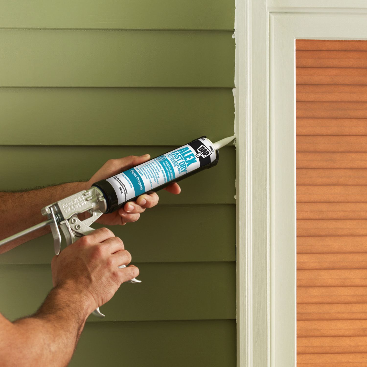 DAP Alex Fast Dry White Sealant, 10.1-Oz