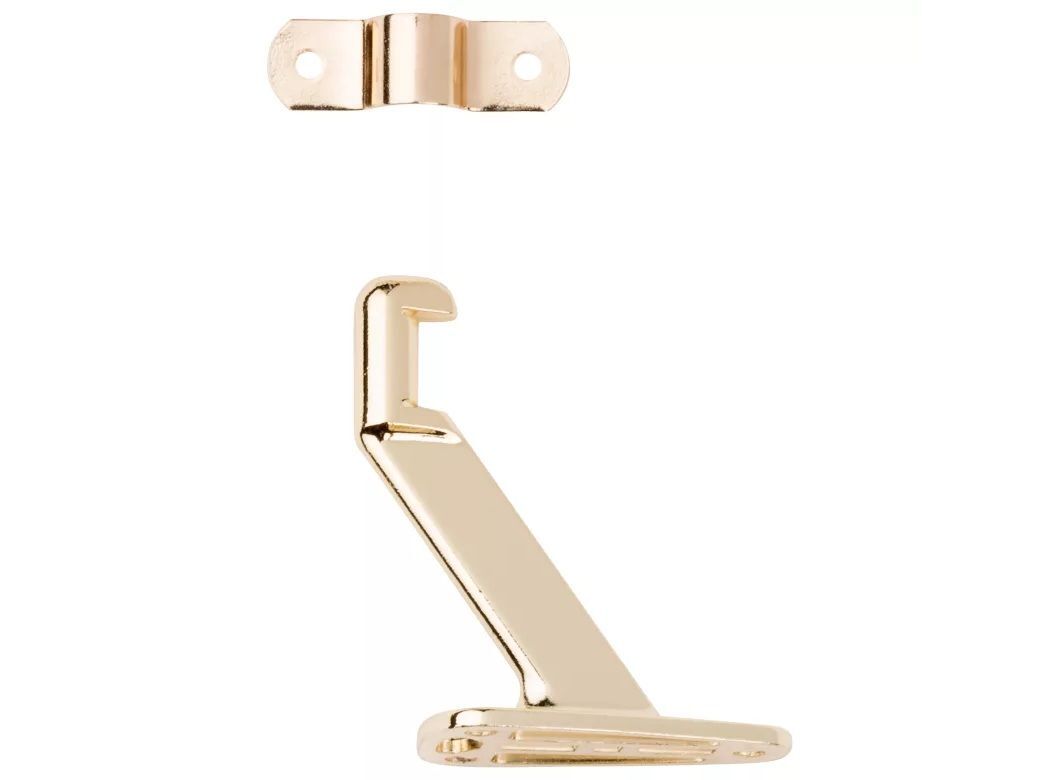 National Hardware Brass Handrail Bracket