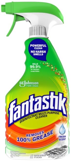 SC Johnson Fantastik Disinfectant Multi-Purpose Cleaner, 32-Oz