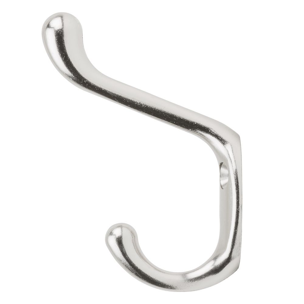 National Hardware Satin Nickel Heavy Duty Coat/Hat Hook