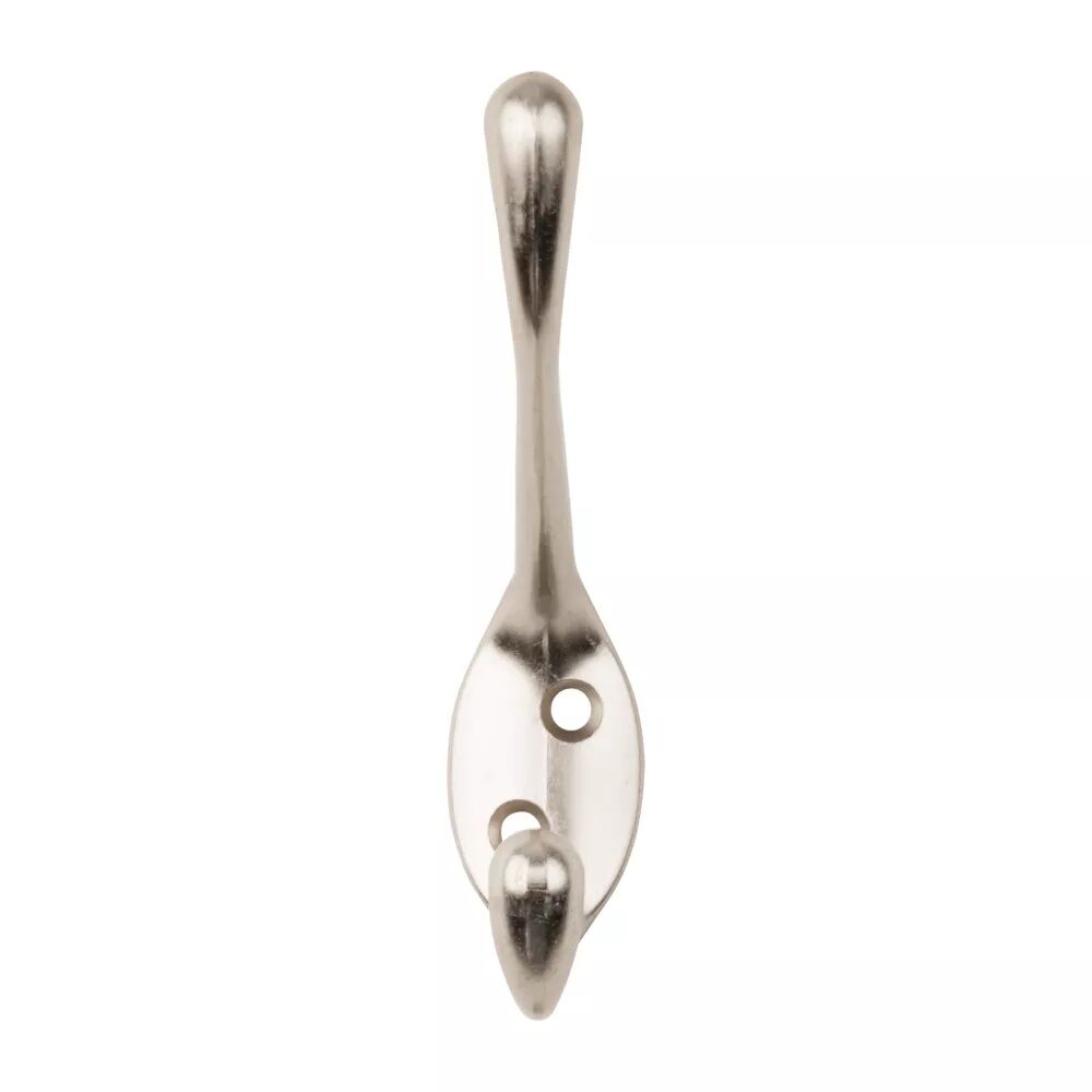 National Hardware Satin Nickel Heavy Duty Garment Hook