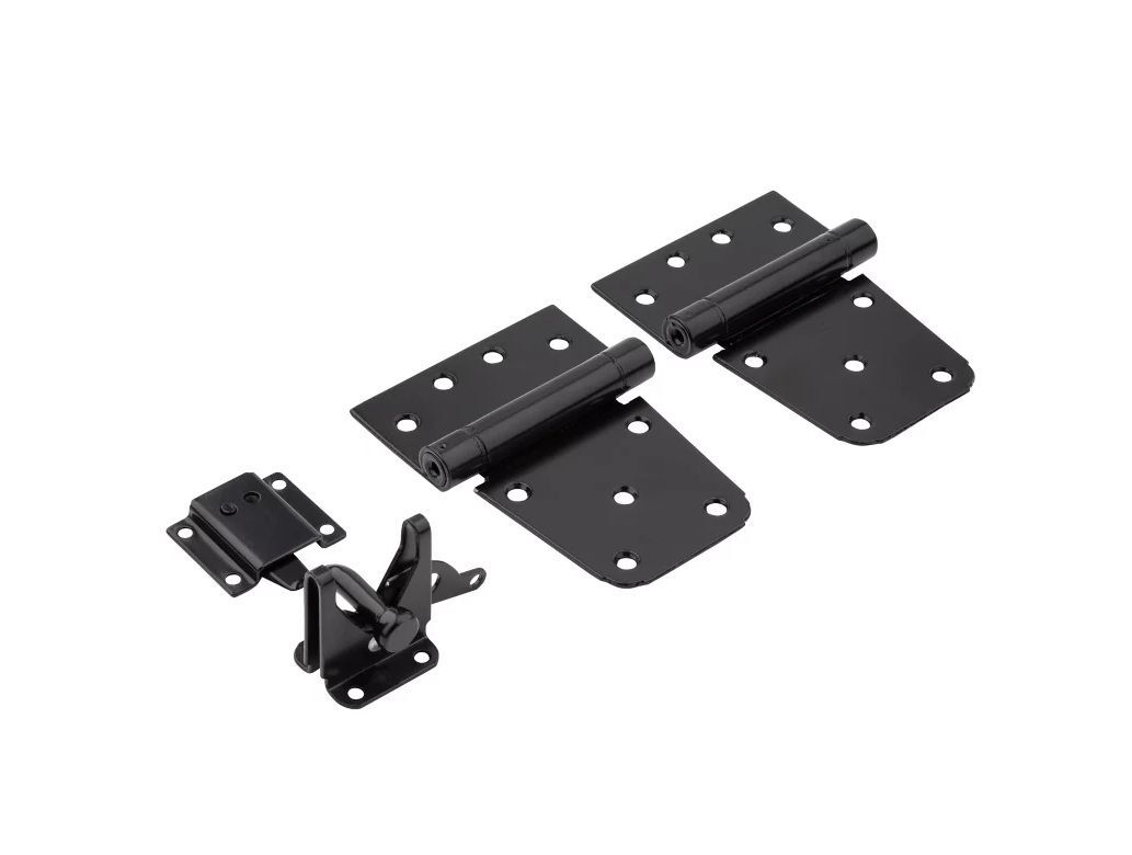 National Hardware Black Self-Closing Gate Kit