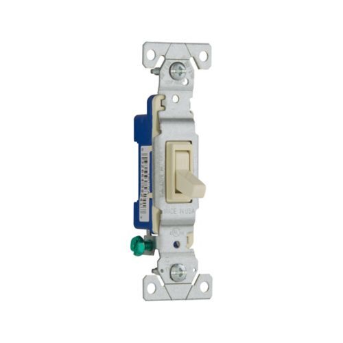 Eaton 1301-7LA Toggle Switch, #14-10 AWG, 15-A