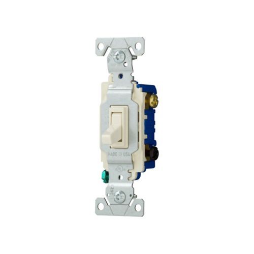 Eaton 1303-7LA Toggle Switch, #14-10 AWG, 15-A