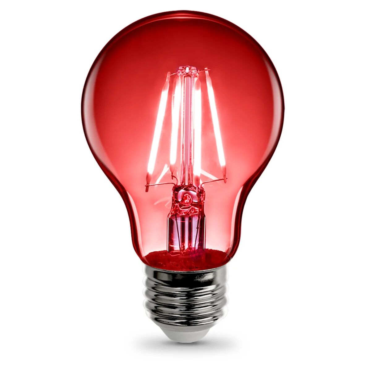 Feit Electric A19 4.5 Watt Red LED Light Bulb