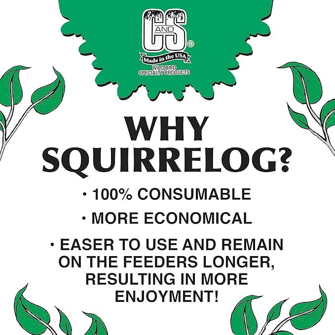 C&S Sweet Corn Squirrellog Refill, 2-Pk