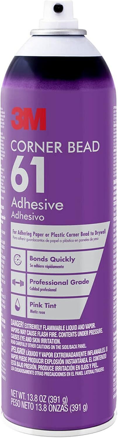 3M Drywall Corner Bead Adhesive, 13.8-Oz