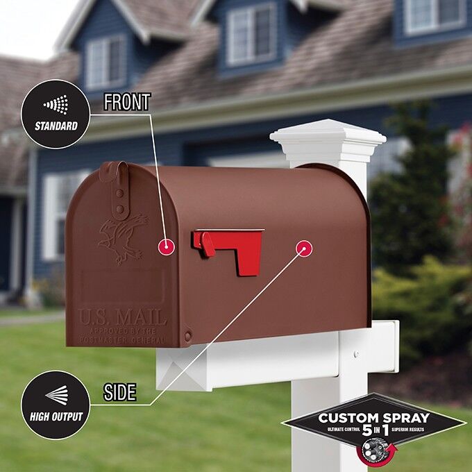 Rust-Oleum Stops Rust Flat Brown Protective Enamel Custom Spray 5-In-1, 12-Oz