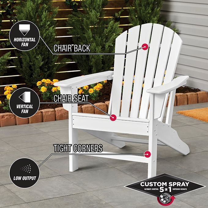 Rust-Oleum Stops Rust Satin White Protective Enamel Custom 5-In-1 Spray Paint, 12-Oz