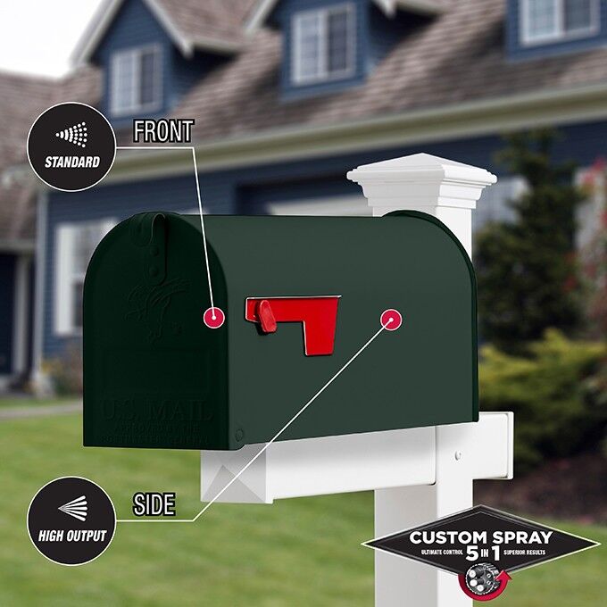 Rust-Oleum Protective Enamel Custom Spray 5-in-1 Satin Hunter Green Spray Paint, 12-Oz