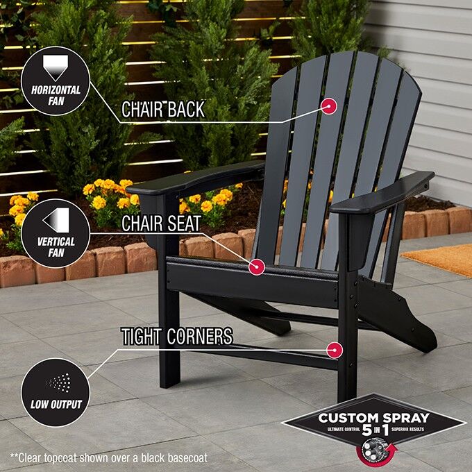 Rust-Oleum Stops Rust Protective Enamel Gloss Clear Custom Spray 5-In-1, 12-Oz