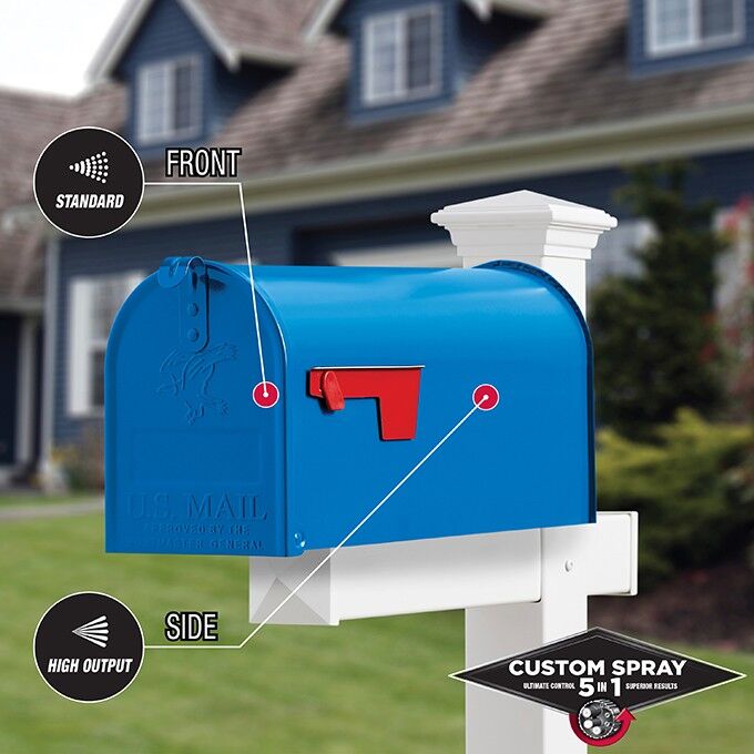 Rust-Oleum Stops Rust Protective Enamel Spray Paint Gloss Sail Blue Custom Spray 5-In-1, 12-Oz