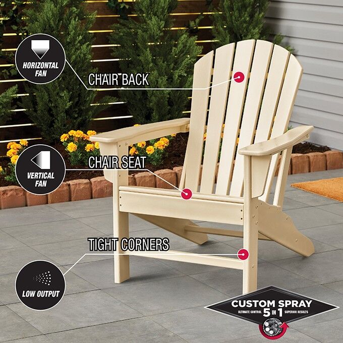 Rust-Oleum Protective Enamel Custom Spray 5-in-1 Gloss Almond Spray Paint, 12-Oz