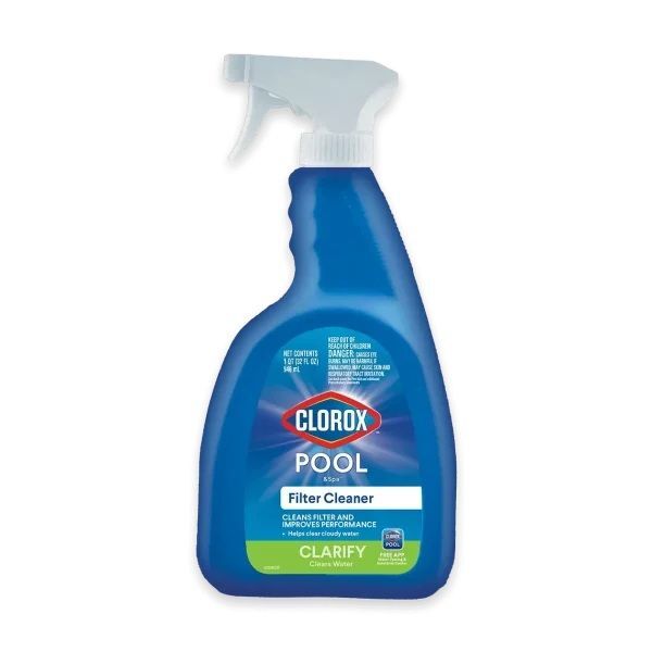 Clorox Pool & Spa Filter Cleaner, 32-Oz