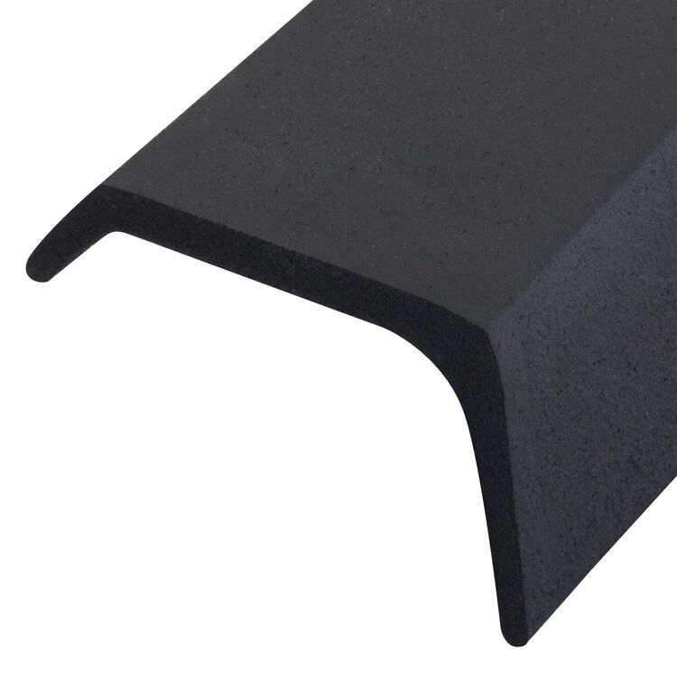 M-D Building Products Black Rubber Garage Door Bottom Seal, 16-Ft