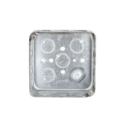 Electrical Box Arrowhead Ranch Raco 2-Gang Drawn Square Electrical Box With 16 Knockouts And Raised ...
