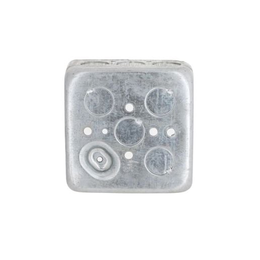 Electrical Box Arrowhead Ranch Raco 2-Gang Drawn Square Electrical Box With 16 Knockouts And Raised ...