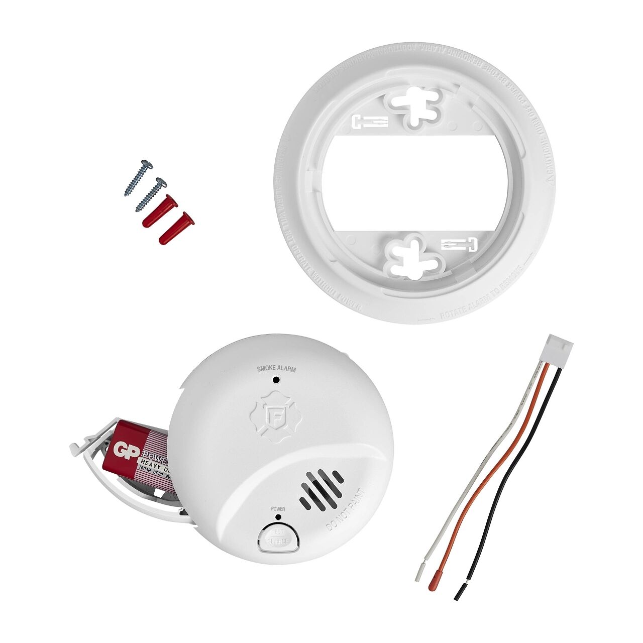 BRK Interconnectable Ion Smoke Alarm With Battery Backup