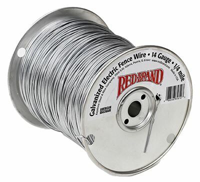 Red Brand 1/2 Mile 17 Gauge Electric Fence Wire
