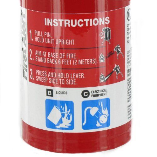 First Alert AUTO5 Auto Fire Extinguisher UL Rated 5-B:C
