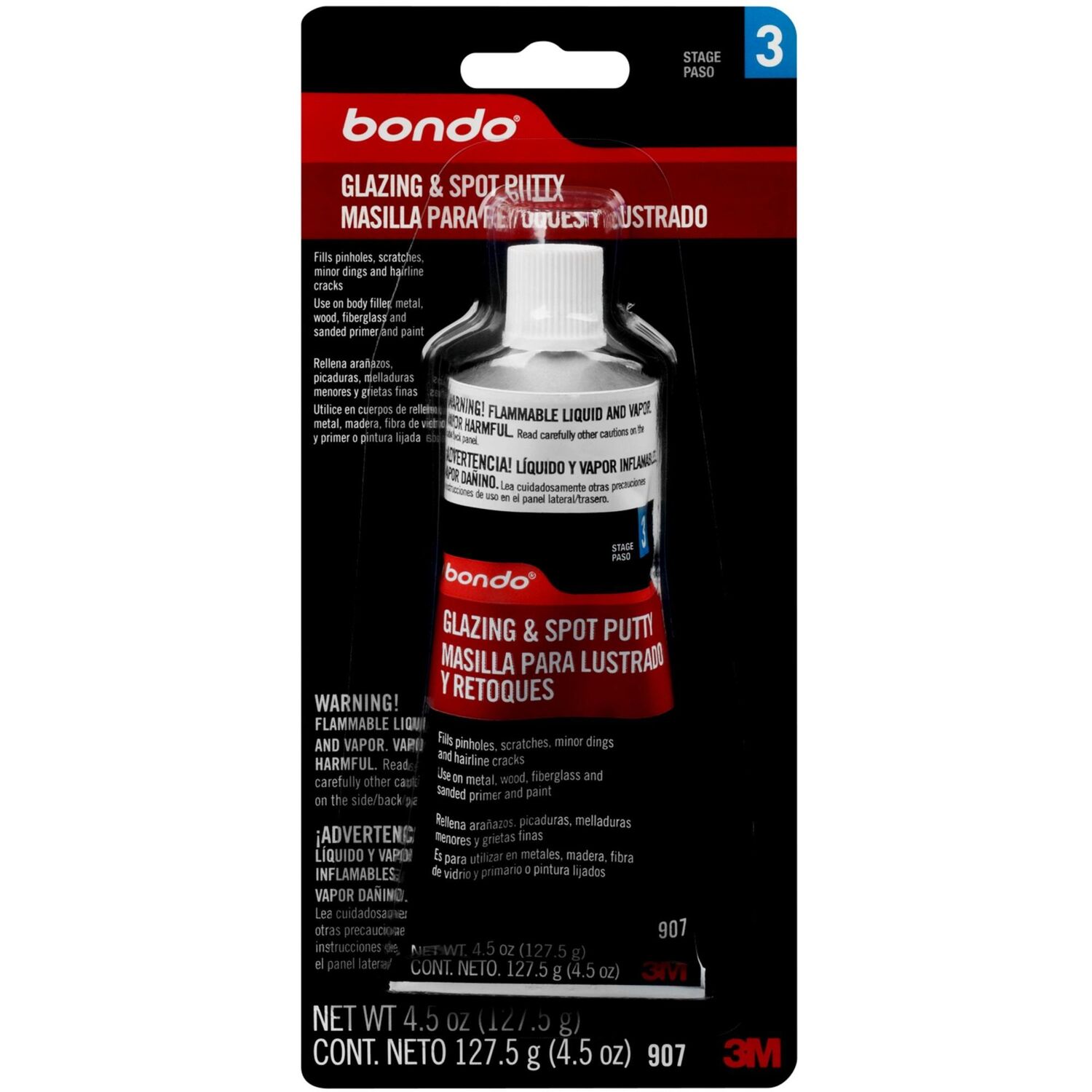 Bondo Glazing & Spot Putty, 4.5-Oz