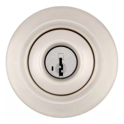 Kwikset Polo Knob Satin Nickel Keyed Door Knob