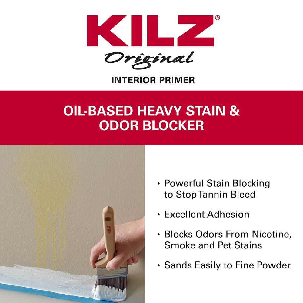 KILZ ORIGINAL Interior Primer, 1-Qt