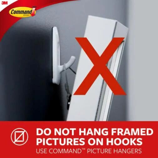 Command Small Utility hooks, 6-Pk