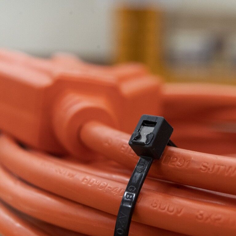 Gardner Bender Black Self Cutting Cable Tie Self Cutting, 14-In, 50-Pk