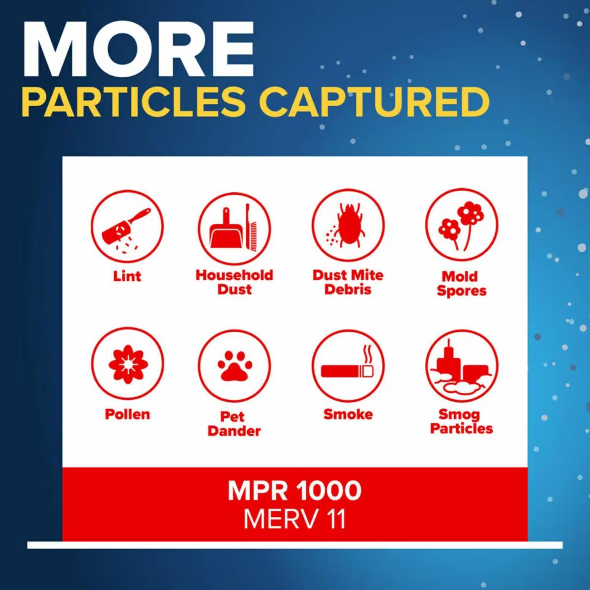 Filtrete Micro Allergen MPR 1000 Reduction MERV 11 Filter, 20 X 25 X 1-In
