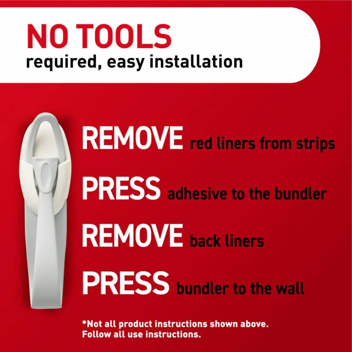 3M Command Cord Bundlers, 2-Pk