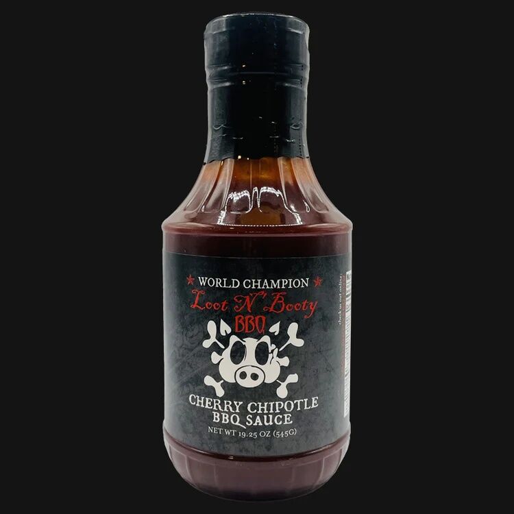 Loot N' Booty BBQ Cherry Chipotle BBQ Sauce, 19.25 oz.