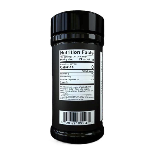 The Bearded Butchers Black Blend Shaker, 5.5-Oz