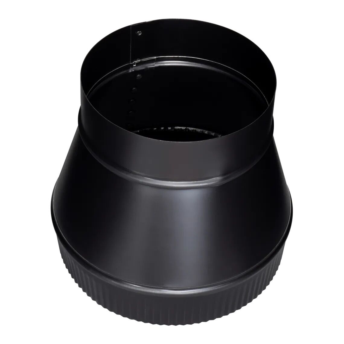 Imperial Black Matt 24-Gauge Increaser, 6-In X 7-In