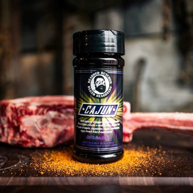 The Bearded Butchers Cajun Blend Shaker, 6-Oz