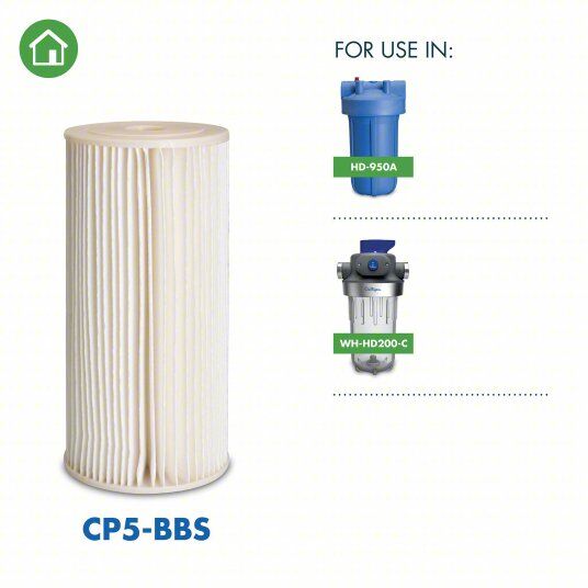 Culligan Quick Connect Filter, 4 1/2-In Diameter X 9 3/4-In Height