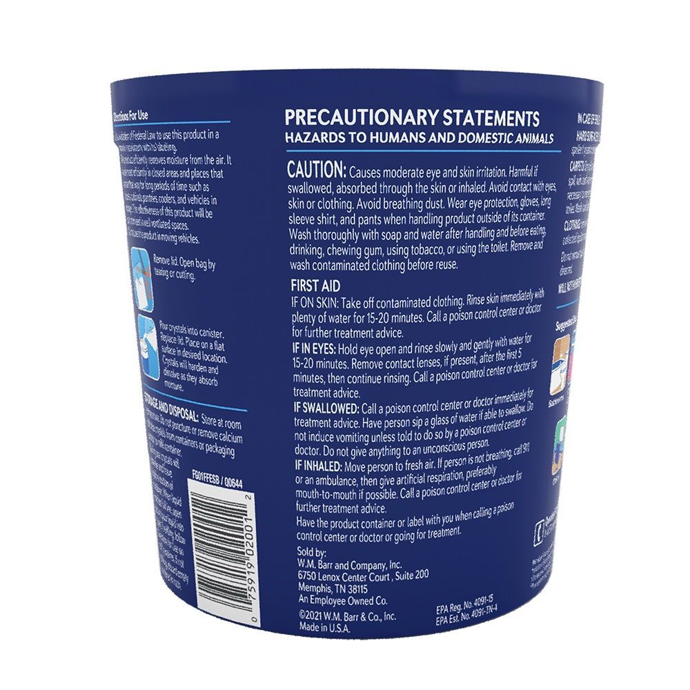 DampRid Refillable Moisture Absorbers Fragrance Free, 10.5-Oz