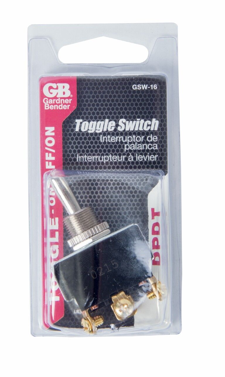 Gardner Bender DPDT Toggle Switch