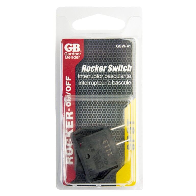 Gardner Bender SPST (On/Off) Appliance Rocker Switch