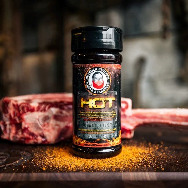 The Bearded Butchers Hot Blend Shaker, 6-Oz